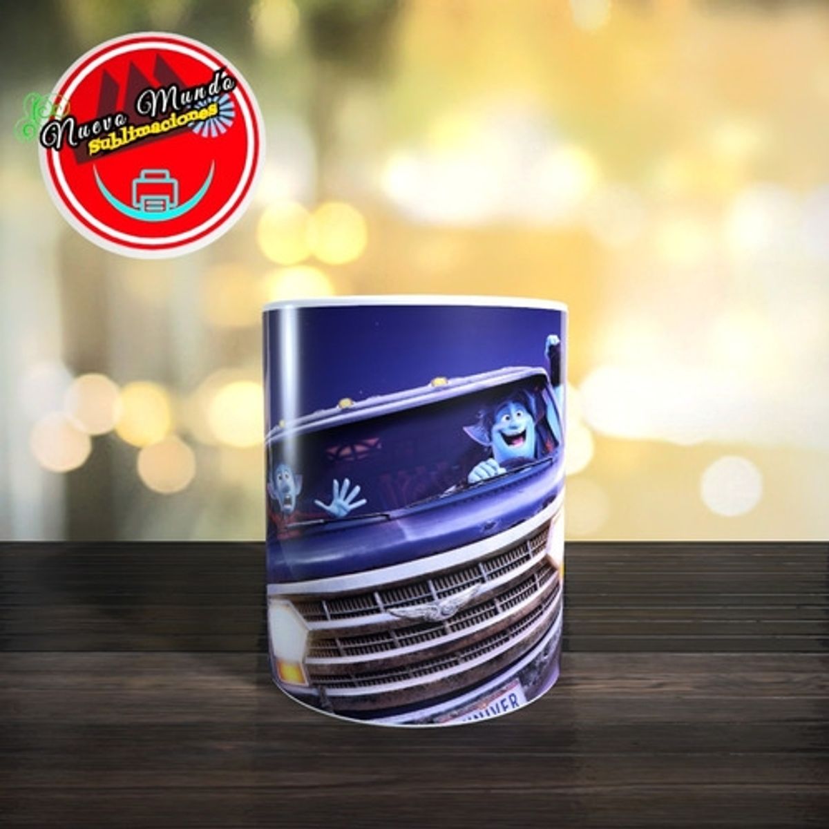 GENERICO - Taza Blanca De Unidos