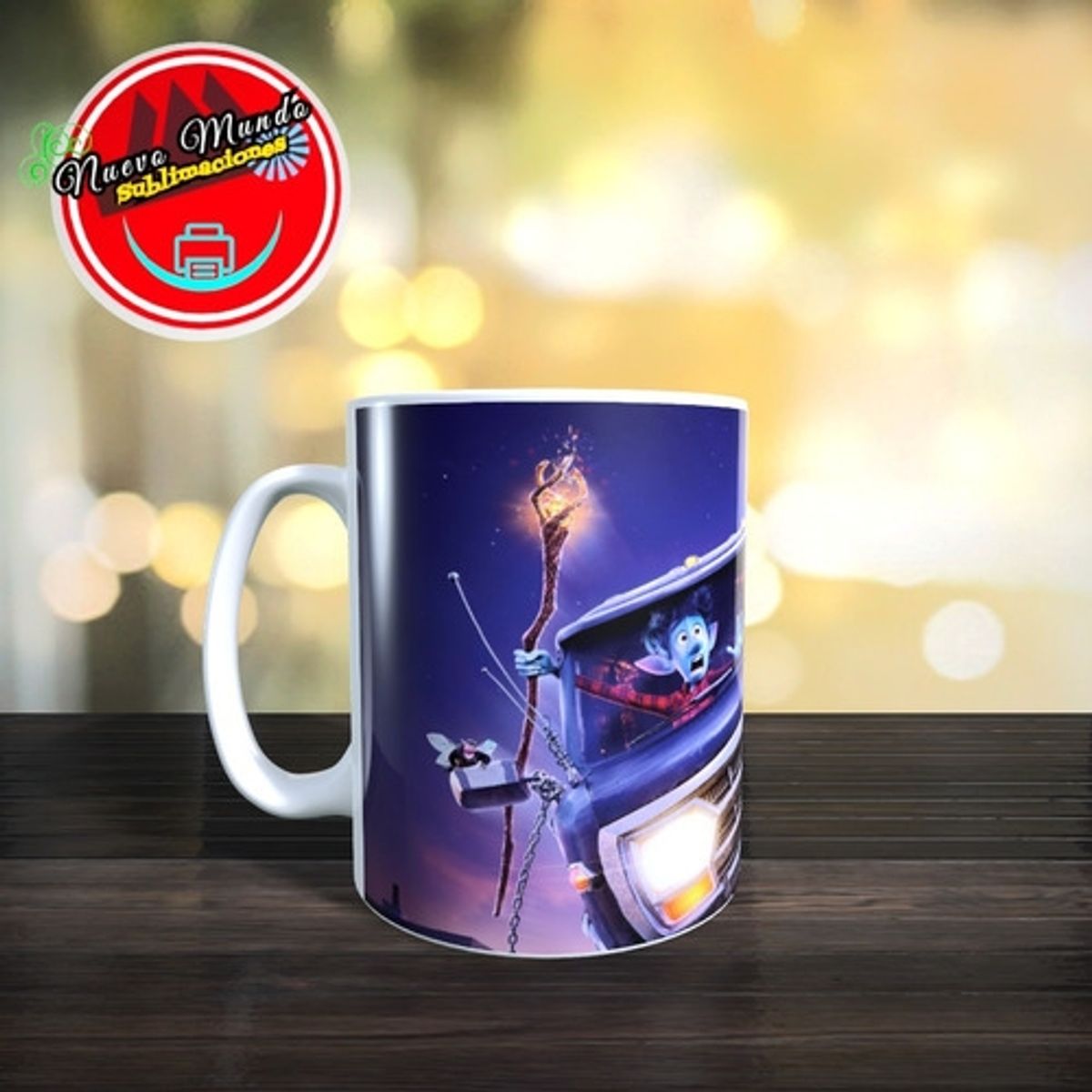 GENERICO - Taza Blanca De Unidos