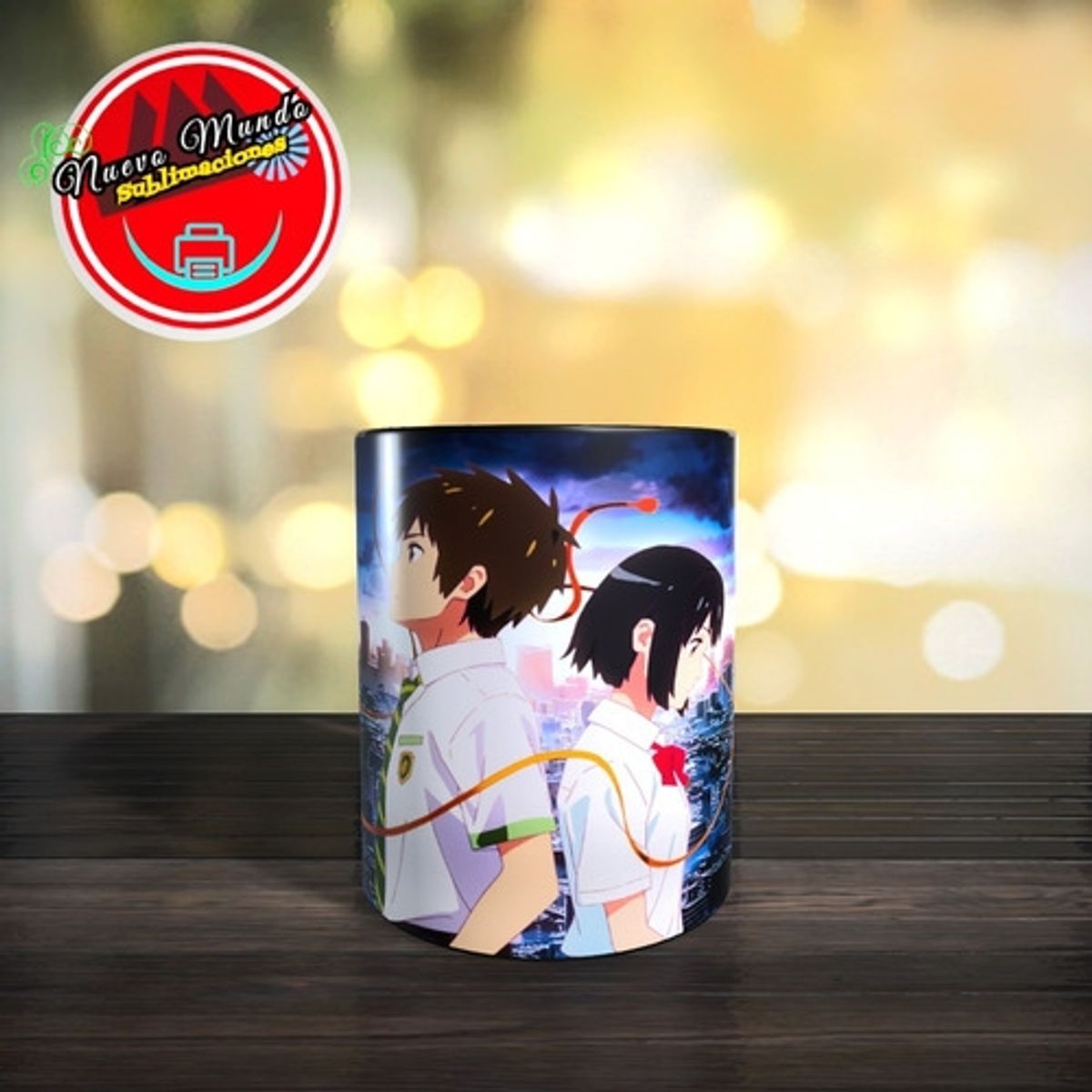 GENERICO - Taza Mágica Mitsuha Y Taki- Your Name