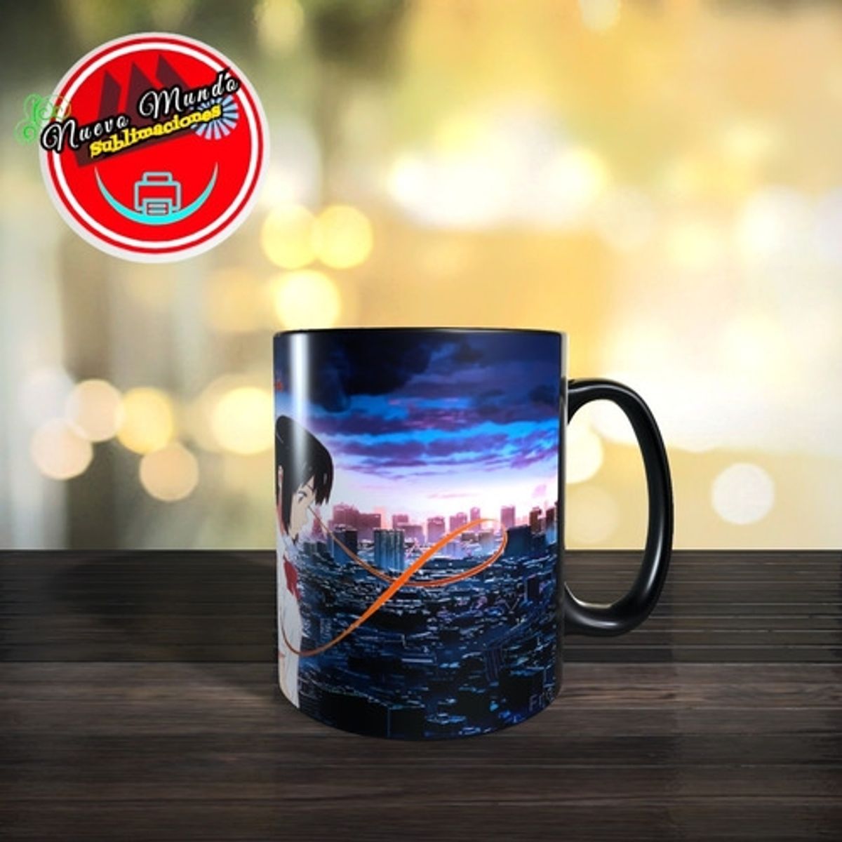 GENERICO - Taza Mágica Mitsuha Y Taki- Your Name