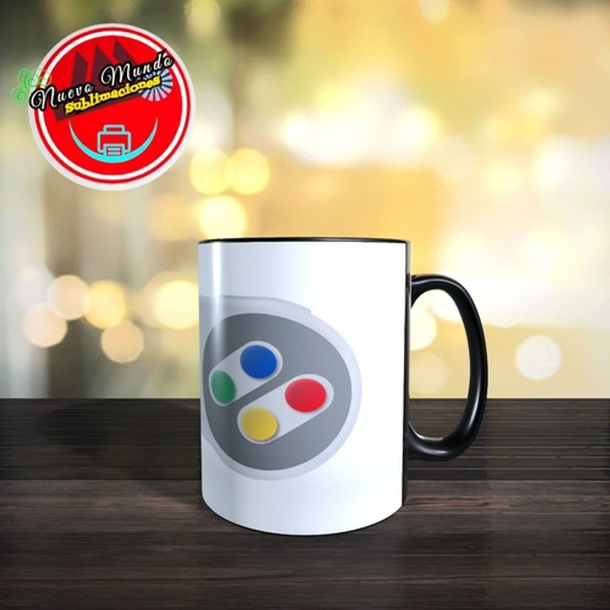 GENERICO - Taza Mágica De Joystick - Super Nintendo Snes