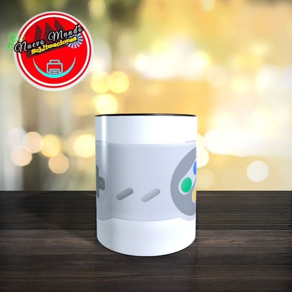 GENERICO - Taza Mágica De Joystick - Super Nintendo Snes