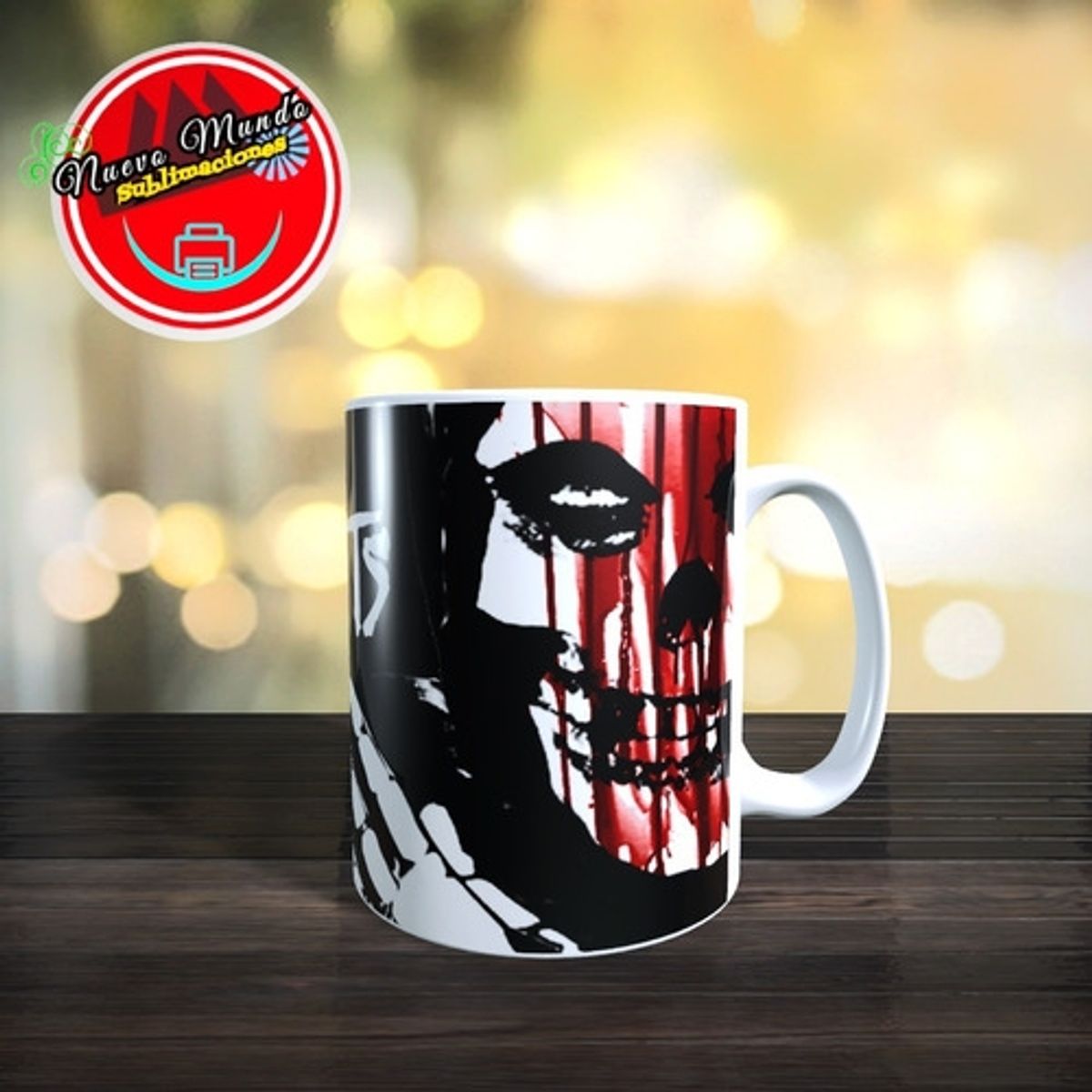 GENERICO - Taza Blanca De Misfits