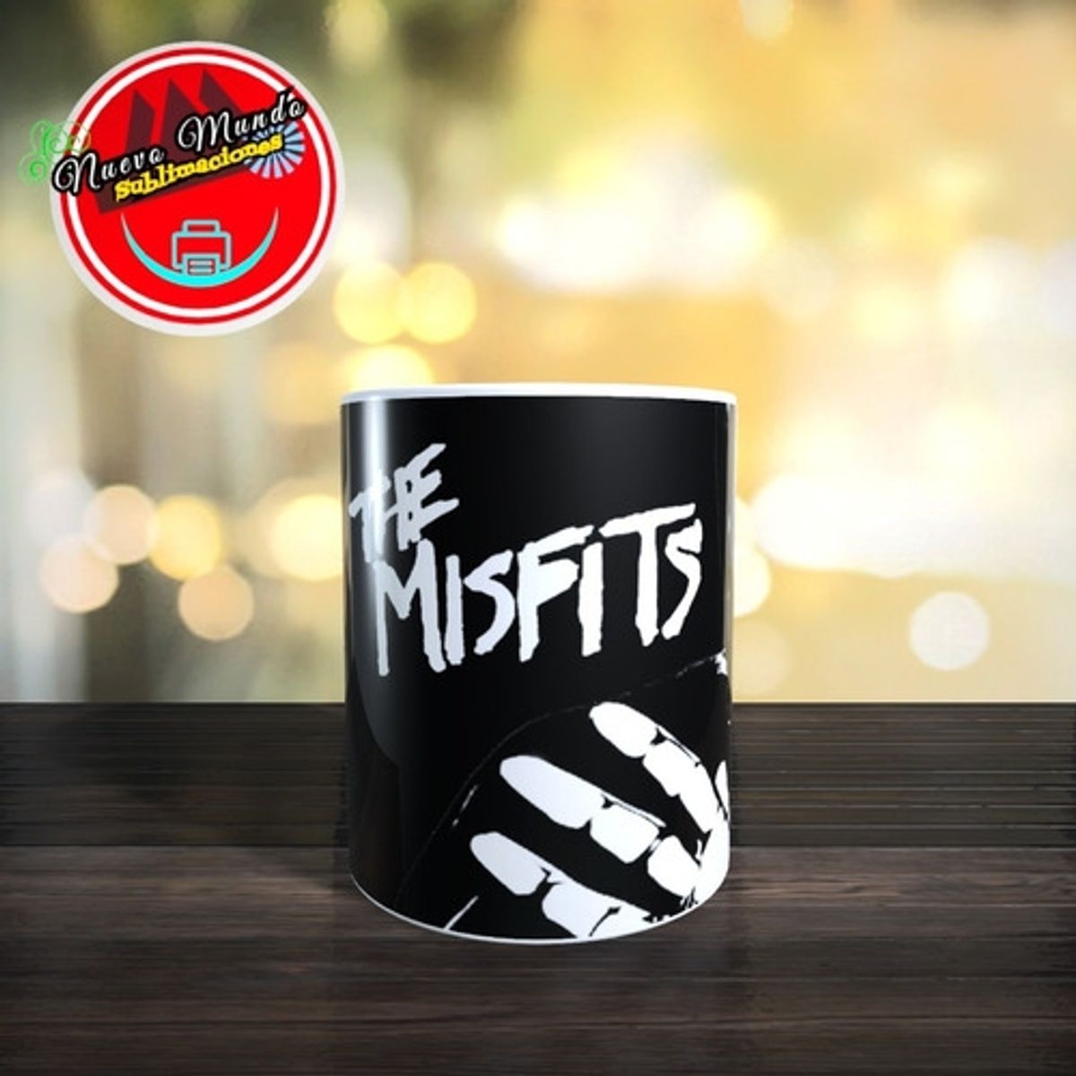 GENERICO - Taza Blanca De Misfits