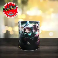 GENERICO - Taza Blanca De Demon Slayer - Kimetsu No Yaiba