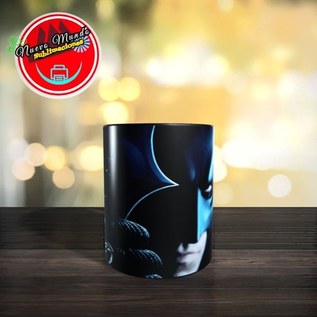 GENERICO - Taza Mágica De Batman Christian Bale