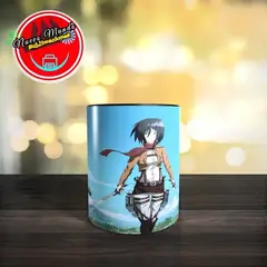 GENERICO - Taza Mágica Shingeki No Kyojin - Mikasa Ackerman
