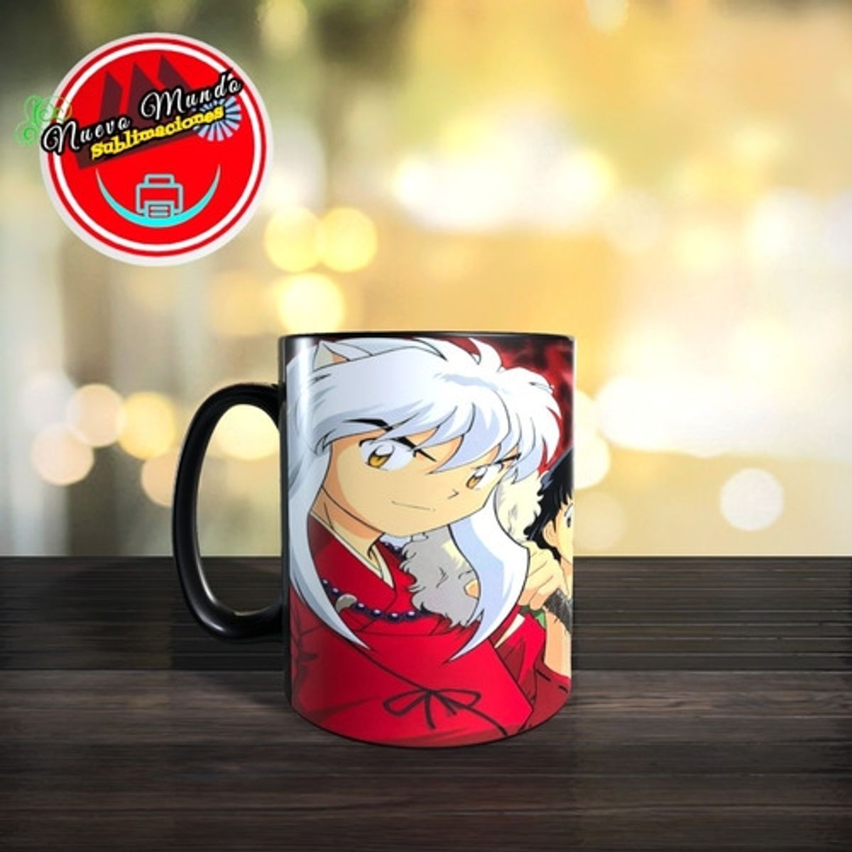GENERICO - Taza Mágica De Inuyasha Y Sus Amigos