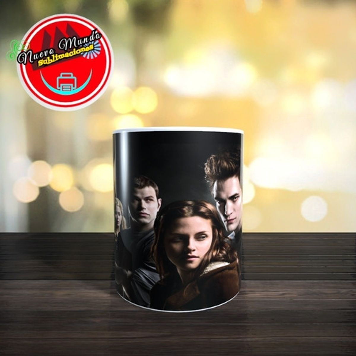 GENERICO - Taza Blanca De La Película Crepúsculo