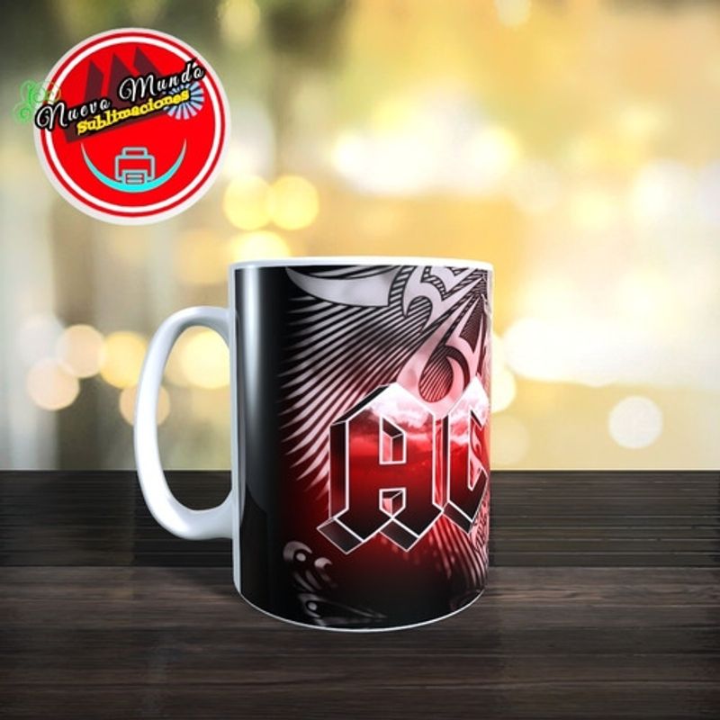 GENERICO - Taza Blanca De Ac Dc