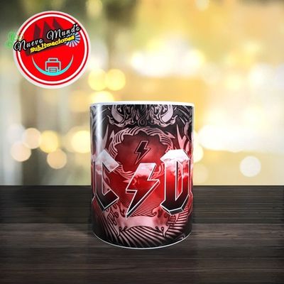 Imagen 2 del producto Taza Blanca De Ac Dc