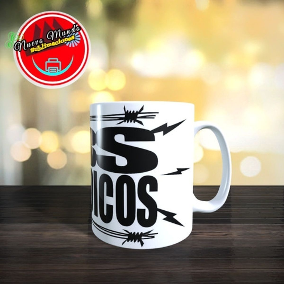 GENERICO - Taza Blanca De Bbs Paranoicos