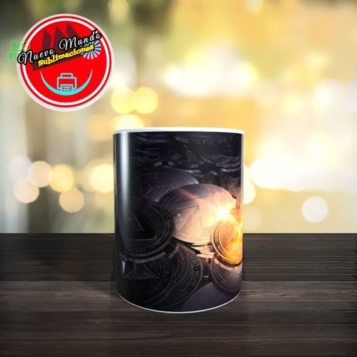 GENERICO - Taza Blanca Tokens.