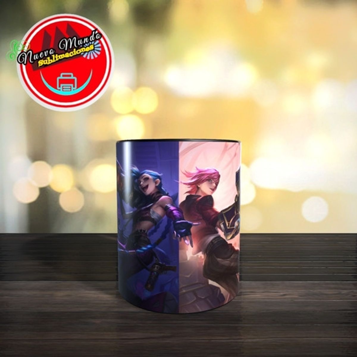 GENERICO - Taza Mágica De Arcane Lol Serie