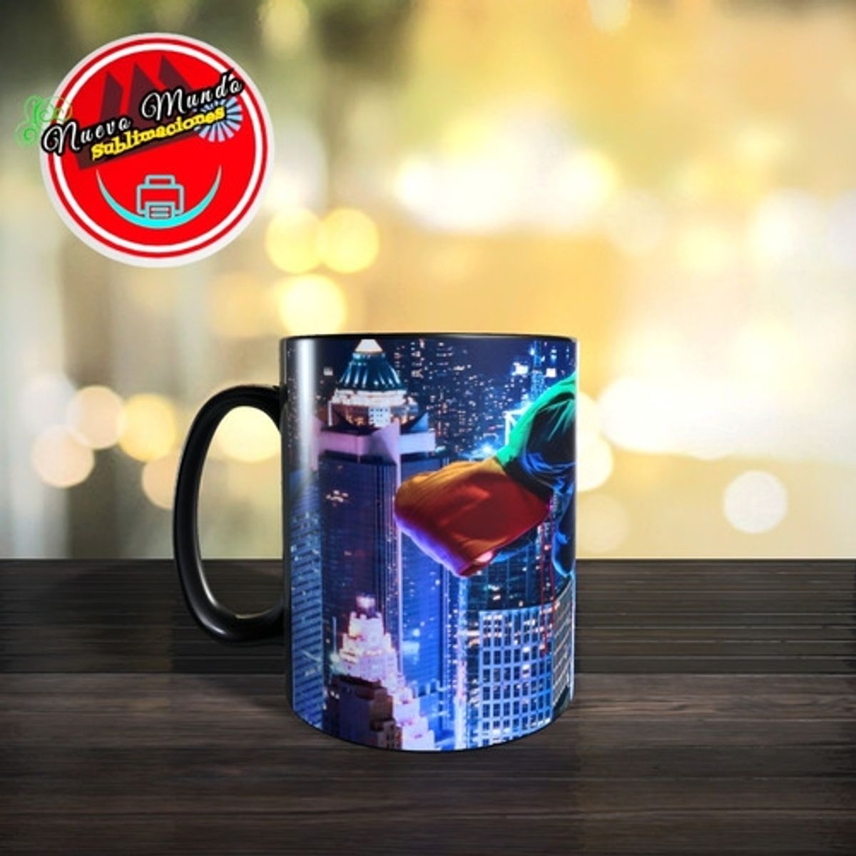 GENERICO - Taza Mágica De Miles Morales - El Nuevo Spider