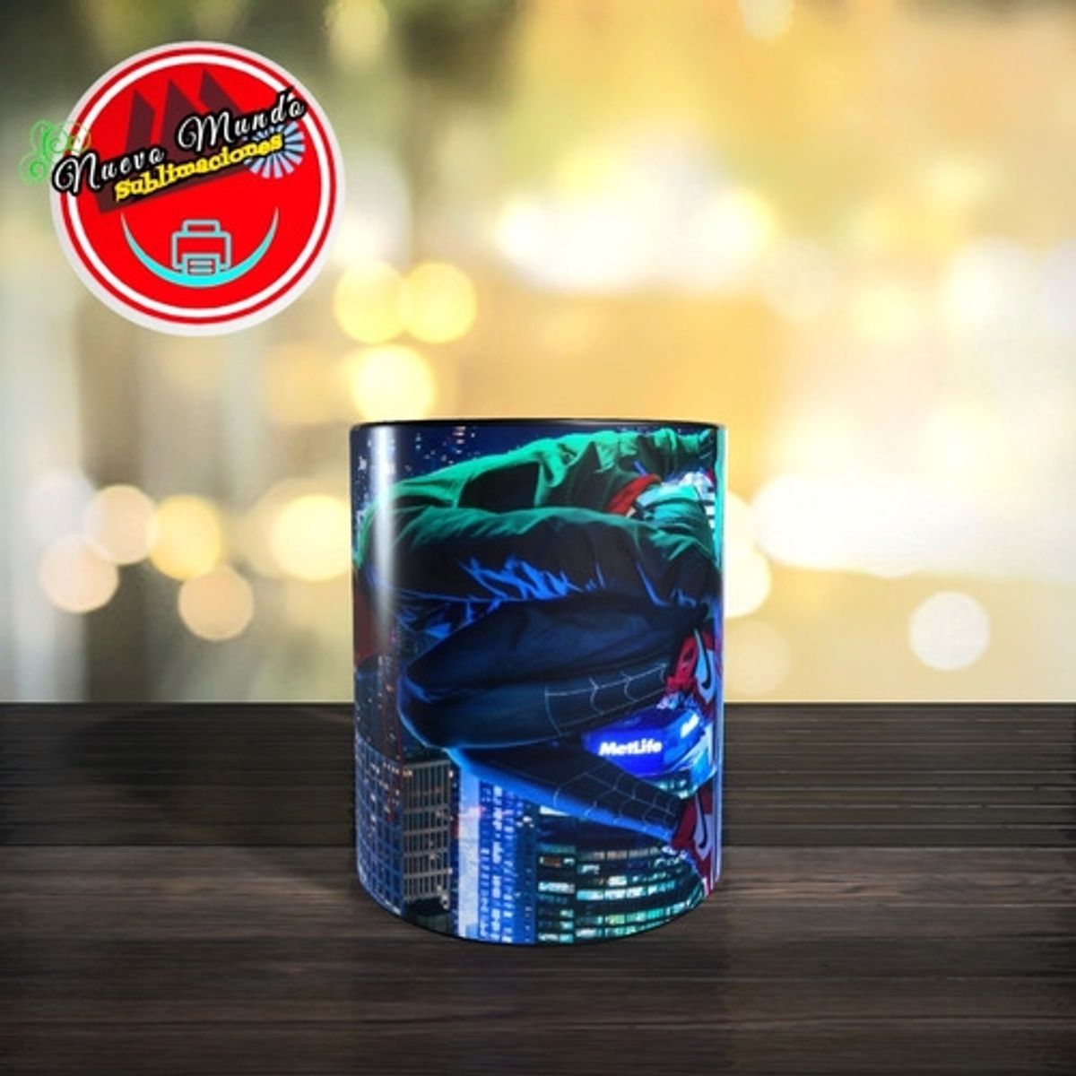 GENERICO - Taza Mágica De Miles Morales - El Nuevo Spider