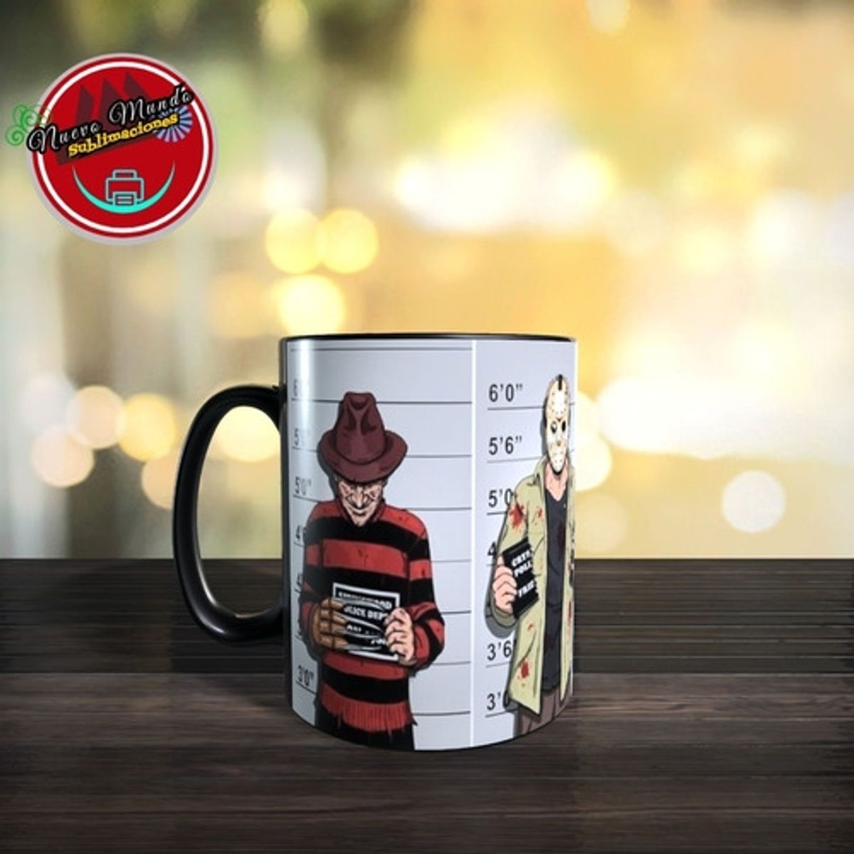 GENERICO - Taza Mágica Terror Halloween