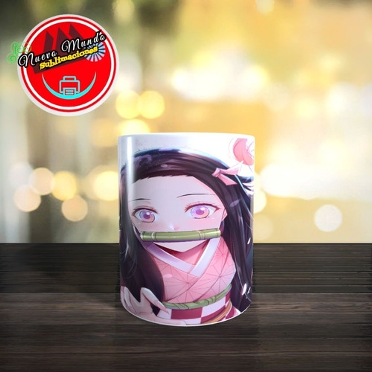 GENERICO - Taza Blanca De Nezuko Kamado