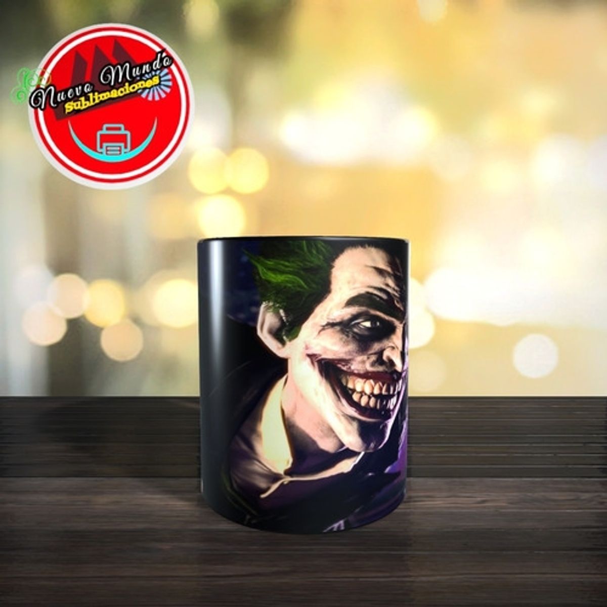 GENERICO - Taza Mágica Del Joker - Arkham