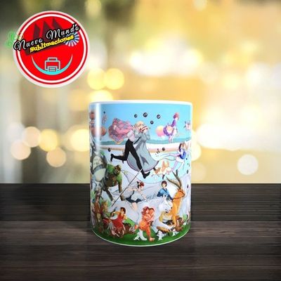 Generico Taza Blanca De Studio Ghibli