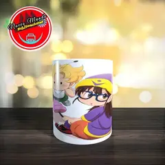 GENERICO - Taza Blanca De Arale Y Gatchan