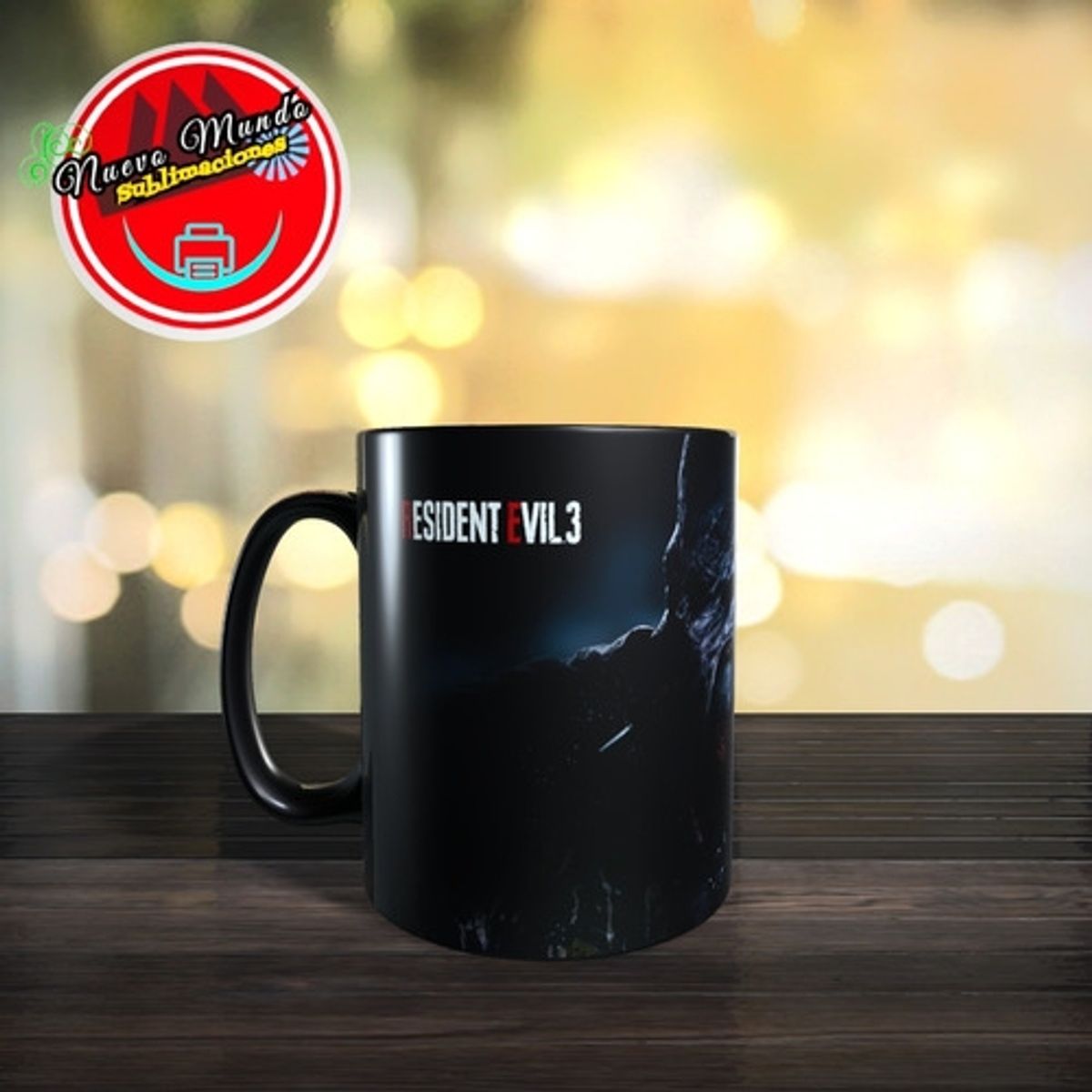GENERICO - Taza Mágica De Jill Valentine, Carlos, Némesis Remake