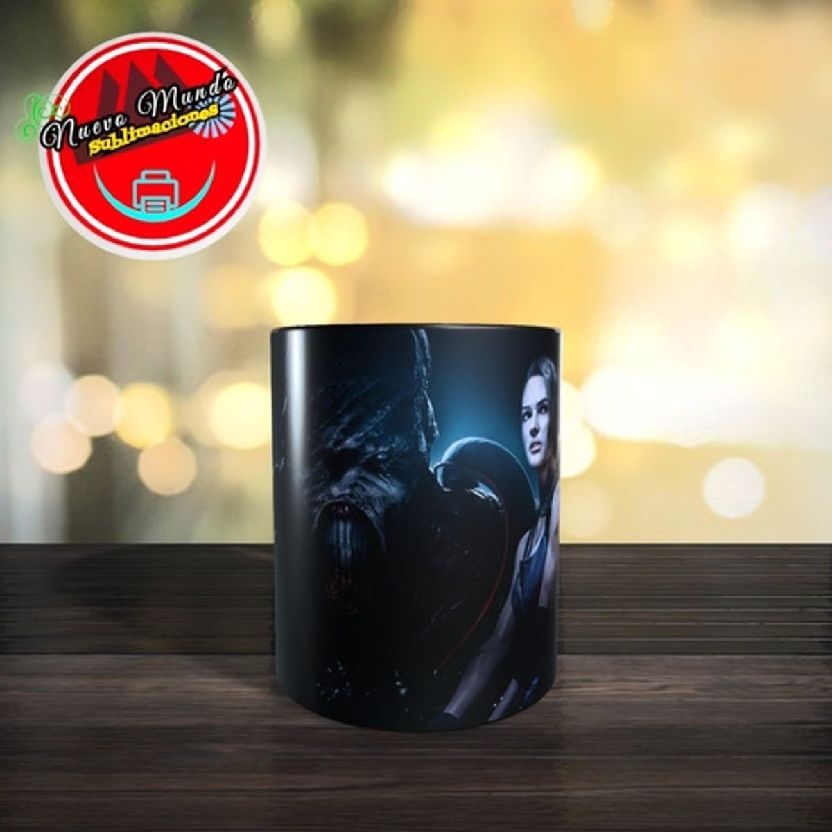 GENERICO - Taza Mágica De Jill Valentine, Carlos, Némesis Remake