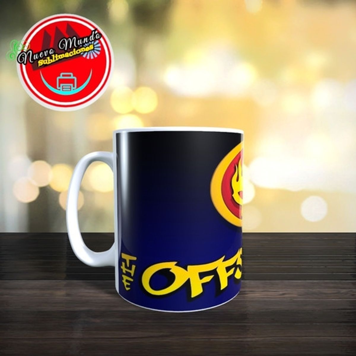 GENERICO - Taza Blanca De The Offspring