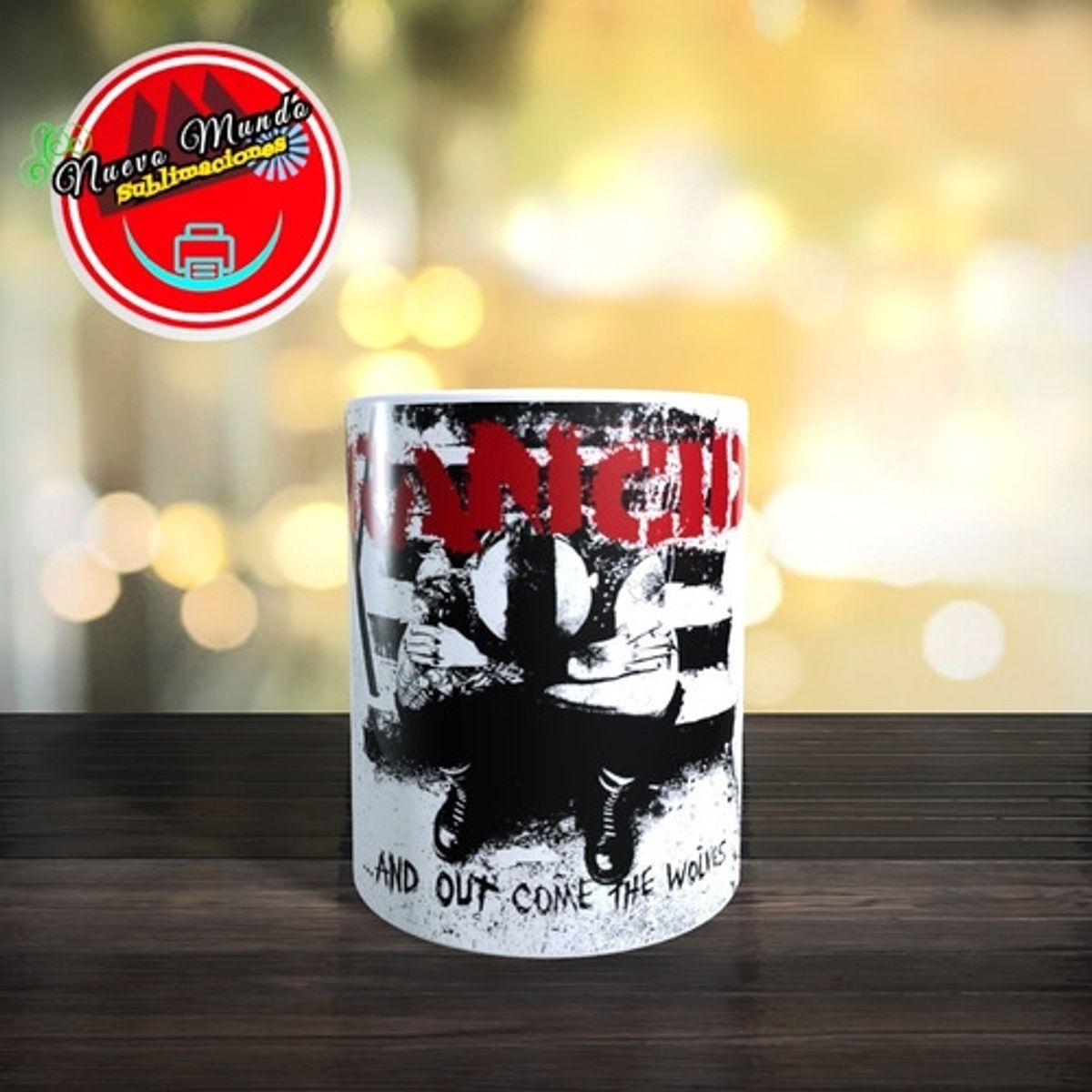 GENERICO - Taza Blanca De Rancid