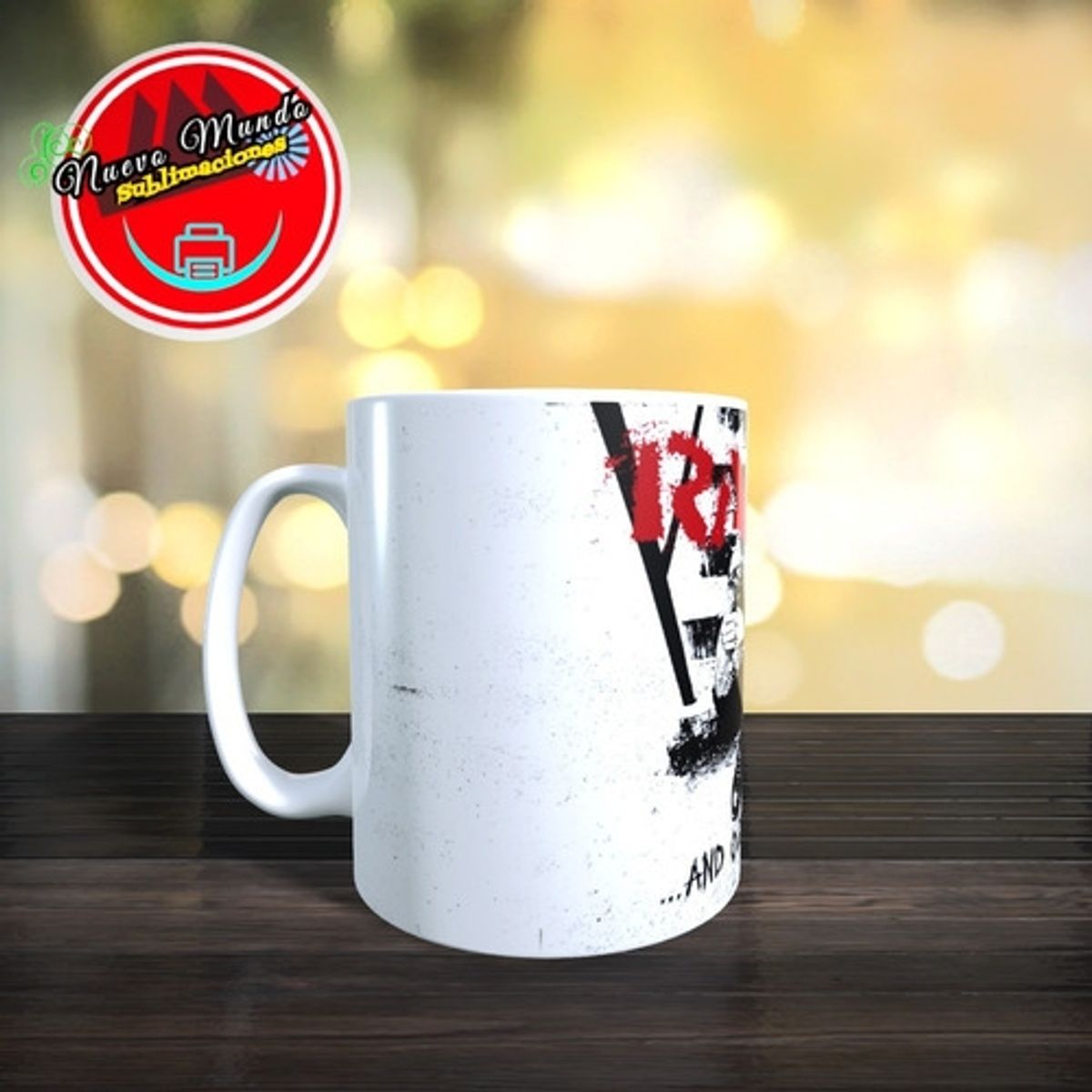 GENERICO - Taza Blanca De Rancid