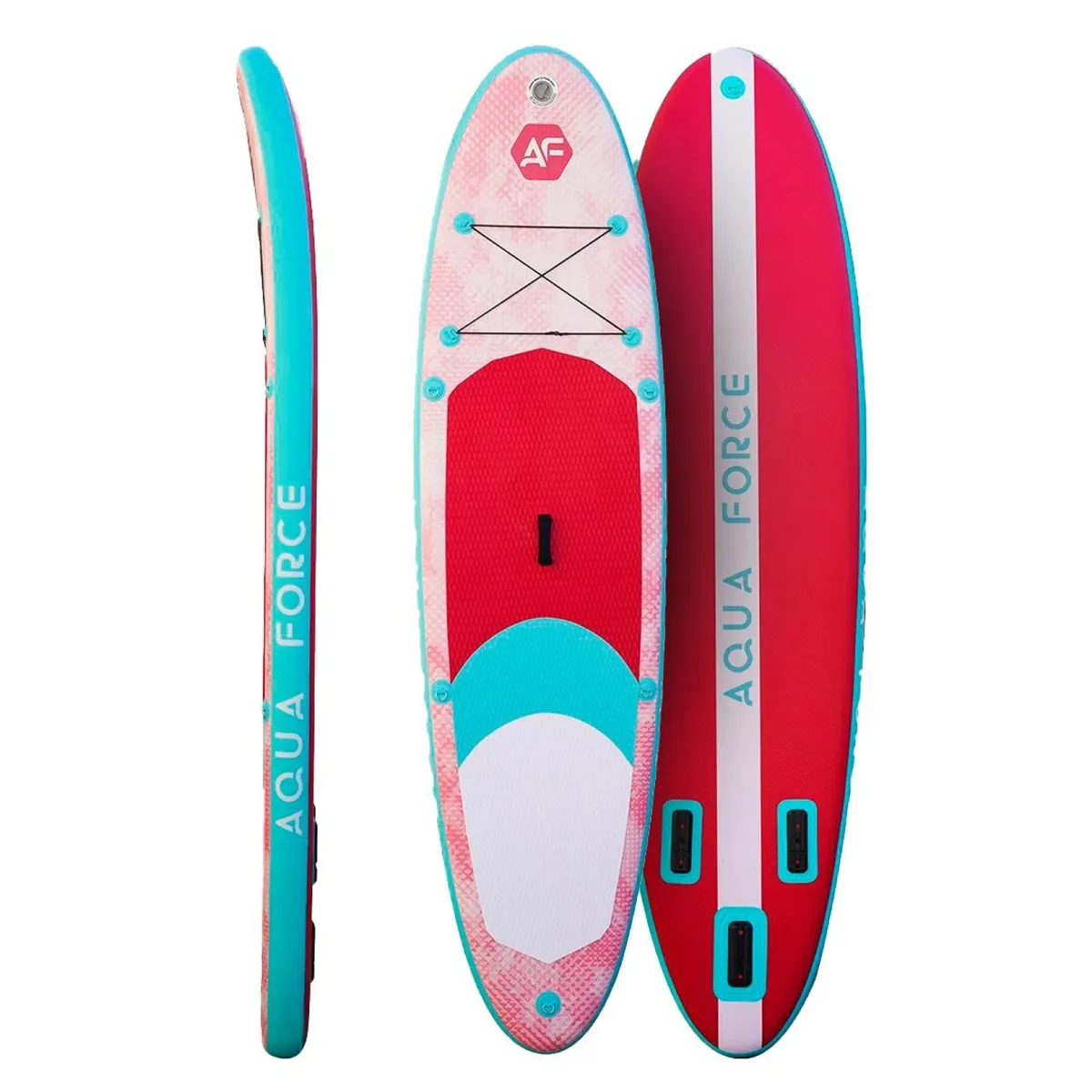 AQUA FORCE - Stand Up Paddle Inflable 106 Pink  Doble Capa