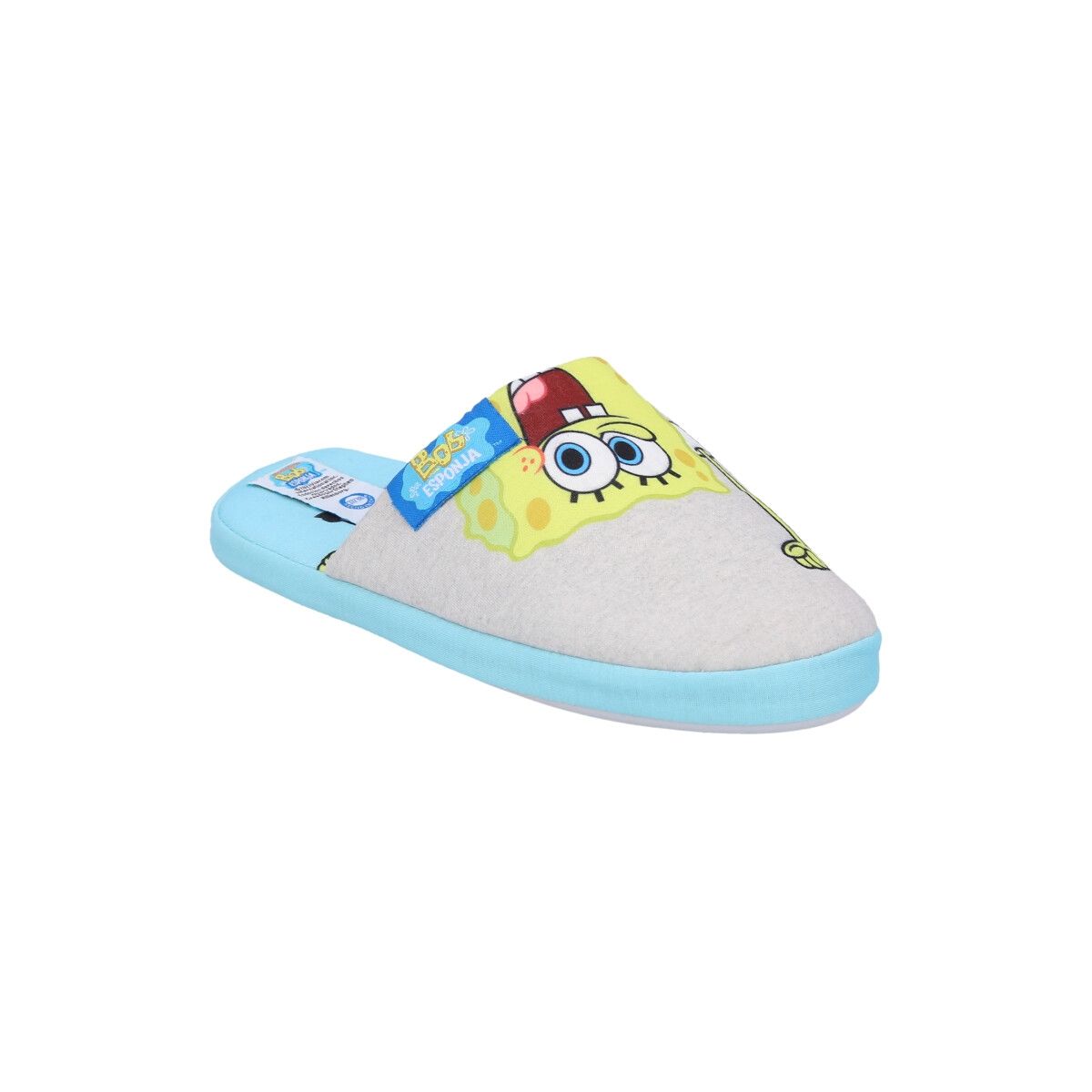 NICKELODEON - PANTUFLA TEENS BOB ESPONJA GRIS MELANGE