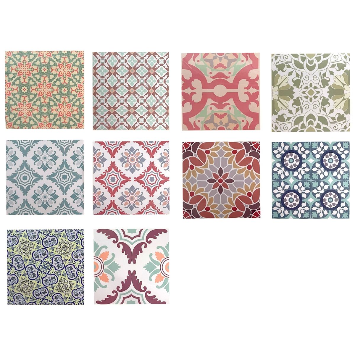 GENERICO - Azulejos Autoadhesivos Baldosas Decorativas Mediterráneo 2