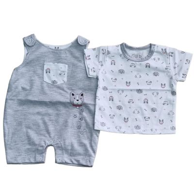 Imagen 2 del producto Jardinera Polera Bebe Niño Algodon Pima