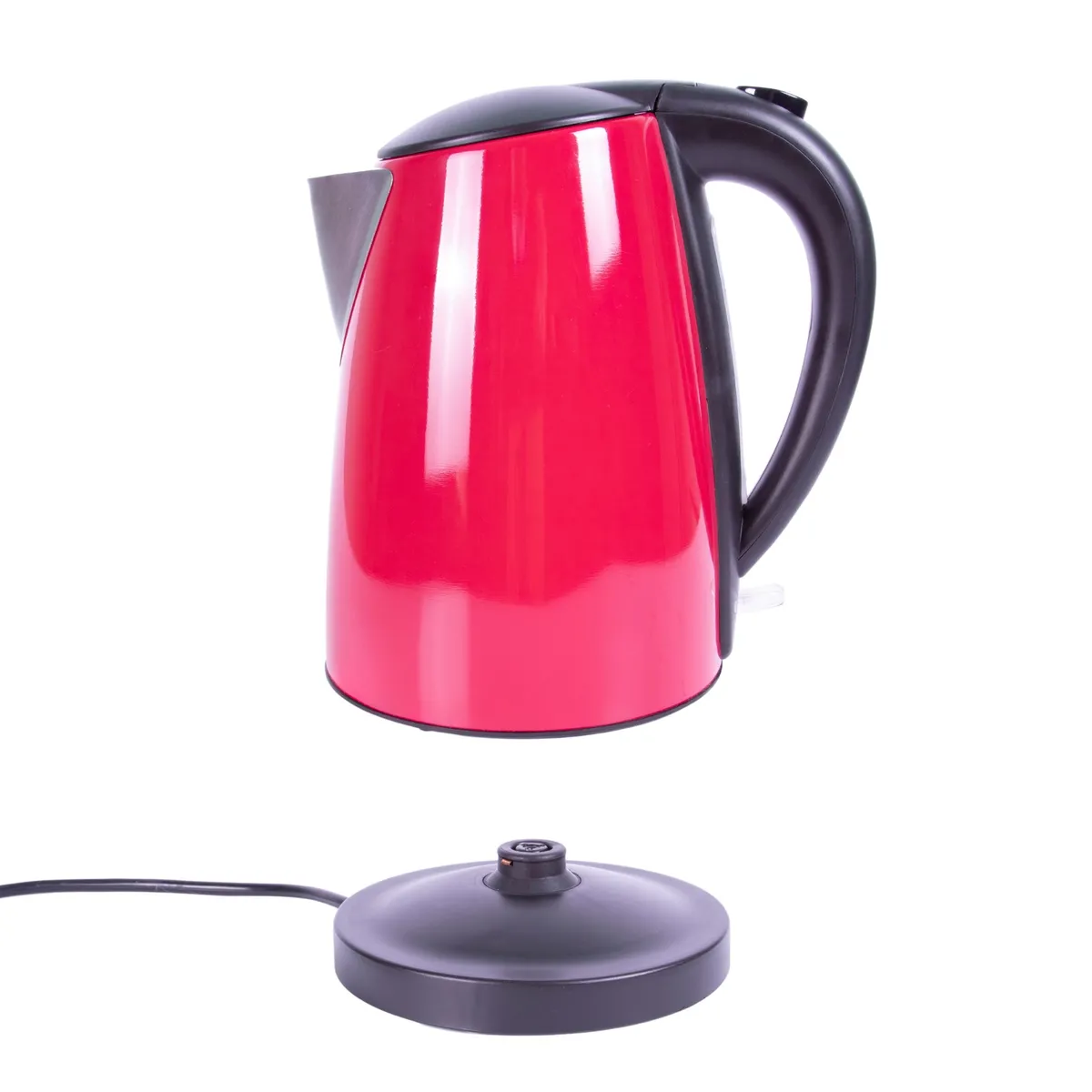 VALORY - Hervidor Valory VK1000 Inox Rojo 1,7 Lts - 2200 W