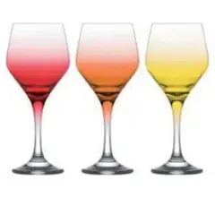 GENERICO - Set 6 Copas De Vidrio Capacidad 330 Ml Hogar Set 6 Copas.