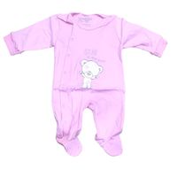 Pack 3 Ositos Enterito Bebe Niña Algodon Pima.