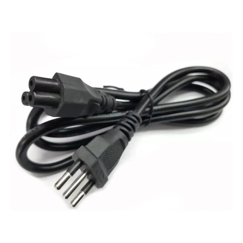 GENERICO - Cable de Poder  computacion Tipo Trebol Notebook