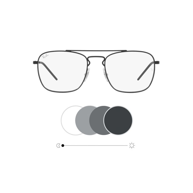 RAY BAN - Lentes Fotosensibles Negro Transitions