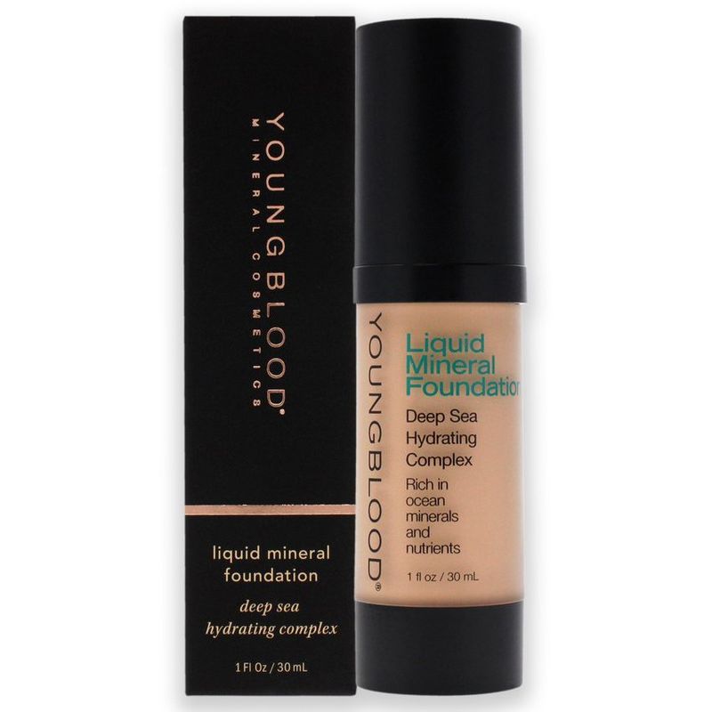 YOUNGBLOOD - Base Mineral Líquida - Bisque-Youngblood-30ml.