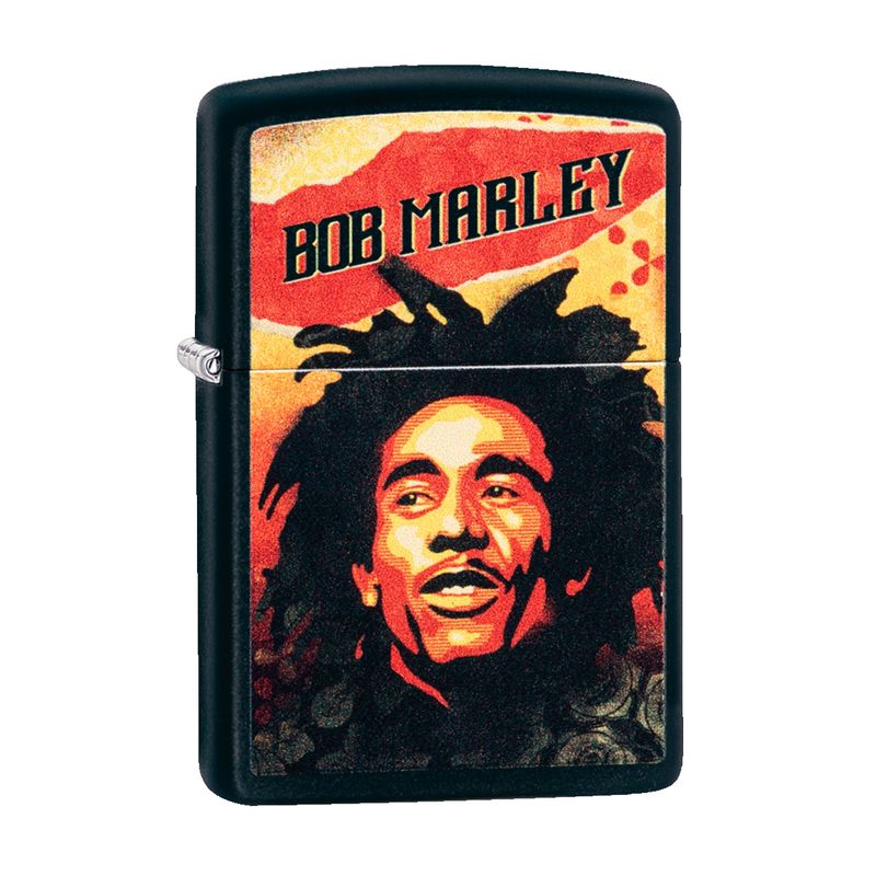 ZIPPO - Encendedor Zippo Bob Marley Design Negro ZP49154