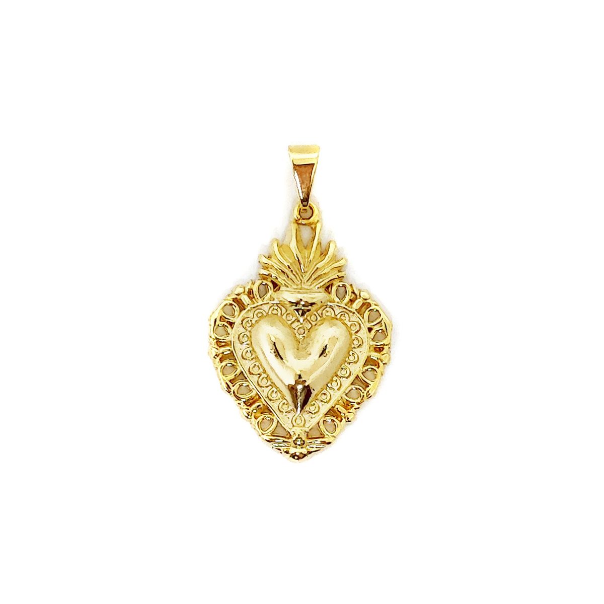 COGGIOLA - Colgante Corazón Detente Enchapado Oro 18K