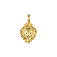 Colgante Corazón Detente Enchapado Oro 18K