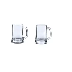 PASABAHCE - Set de 2 Jarros Shoperos Vidrio Beer Pub 500cc Cerveza Beer