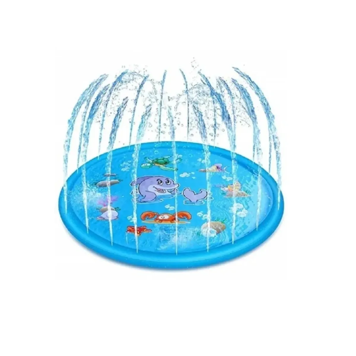 GENERICO - ALFOMBRA PISCINA 170 CM LANZA AGUA ROCIADOR NIÑOS