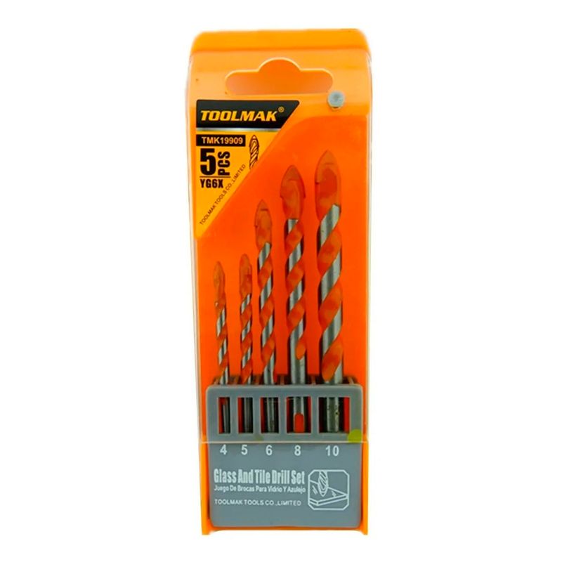 GENERICO - Set Brocas Para Vidrio Mármol Porcelana 5 Pcs Tmk19909
