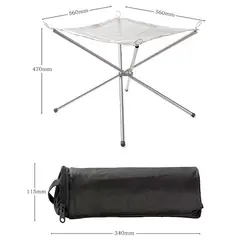 DEFENSOR FOREVER - Chimenea Plegable De Malla Para Fogata