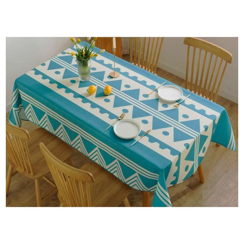 GENERICO - Mantel Antimanchas Mod. Cozumel 140 X 220 Cm Rectangular