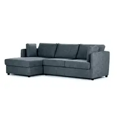 ROSEN - Sofá Seccional Cama Noah Izquierdo Melange Denim