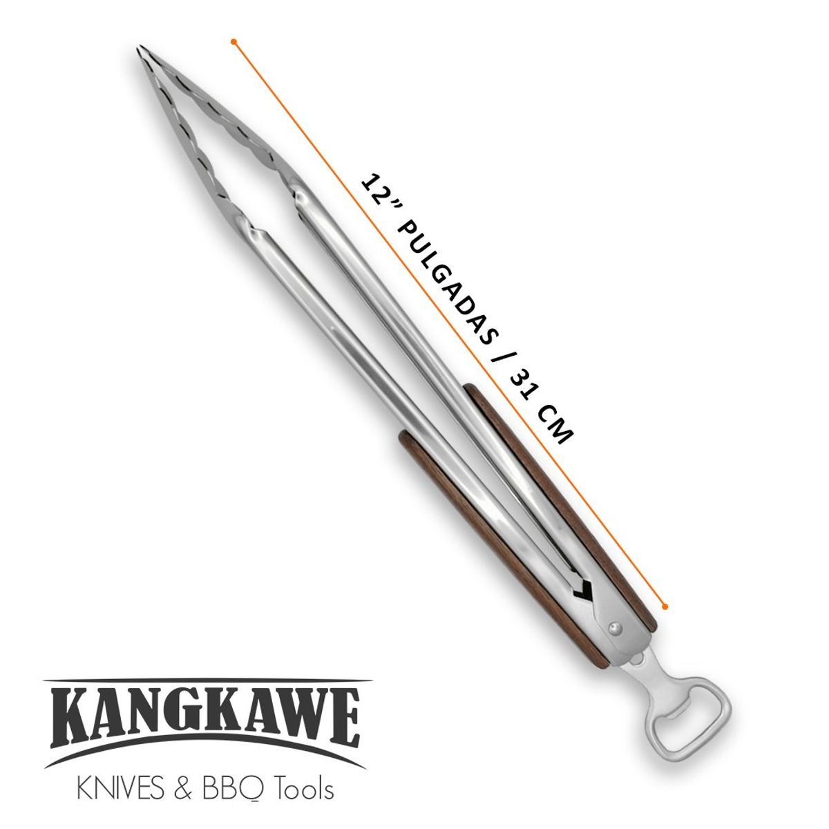 KANGKAWE - TENAZA XL PARRILLERA CON DESTAPADOR